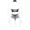 Shots Curve Underwear Carpo XLVI Two-Piece Turtleneck Crop Top &amp; Panties Plus Size