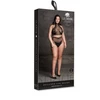 Shots Curve Underwear Carpo XLVI Two-Piece Turtleneck Crop Top &amp; Panties Plus Size