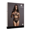 Shots Duo Net Juodas Keyhole Bra &amp; High-Waist Set One Size S-L