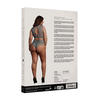 Shots Duo Net Keyhole Two-Piece Set Queen Size Juodas XL-4XL