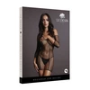 Shots Duo Net Mini Dress Juodas One Size - Dual Mesh Design