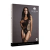 Shots Bodystocking Fence Suspender Net Pattern One Size S-XL Juodas