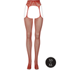 Shots Obsessive Fishnet &amp; Lace Garterbelt Stockings Juodas One Size S-XL