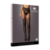 Shots Avanua Fishnet &amp; Lace Garter Belt Stockings Juodas One Size S-XL