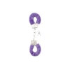 ShotsToys Erotiniai su antrankiai su kailiu bdsm bondage violetine
