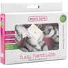Shots Ouch! Plush Metal Handcuffs with Quick Release - Juodas, Adjustable Fit