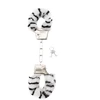 Shots Ouch! Plush Metal Handcuffs with Quick Release - Juodas, Adjustable Fit