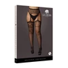 Shots Leg Avenue Plus Size Fishnet Stockings with Elegant Lace Top 2XL-5XL