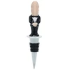 Shots Gift Republic Groom Bottle Stopper - Elegant Party Priedas, Sidabrinis Finish