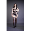 Shots Nėrinių kelnaitės Bodystocking – plius dydis