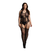 Shots Nėrinių kelnaitės Bodystocking – plius dydis