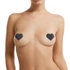 Shots Nipple Cover Set - Cross Star Heart - Juodas