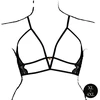 Shots Rene Rofe Open Cup Triangle Bra Lace Adjustable Plus Size Juodas XL-4XL