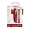 Shots Nexus Slim Beginner Silicone Plug - Compact Analogue Model, Juodas