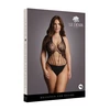 Shots Obsessive Strappy Lace Teddy Plus Size - Elegant Stretch Bodysuit XXL-5XL