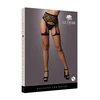 Shots Striped, Fishnet Garterbelt - One Size