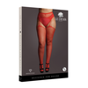 Shots Leg Avenue Plus Size Rhinestone Fishnet Suspender Pantyhose Juodas