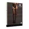 Shots Suspender Striped Pantyhose - One Size