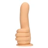 Shots Thumbs Up Premium Model - Flexible Silicone Fun Hand, rusvai gelsvas, 13 cm