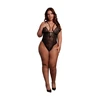 Shots Obsessive Bodysuit 861-TED-1 Plus Size Lace Juodas Adjustable Fit