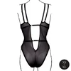 Shots Obsessive Juodas Lace Bodysuit - Wireless, Adjustable, One Size