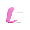 Simplicity By Shots Rožinė Leon Intimate Wireless Vibrator Remote Control 10-Speed Silicone Rožinė