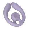 Snail Vibe Svibe GIZI Duo Intimate Double Stimulator for Couples, Violetinė, Remote Control