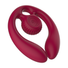 Snail Vibe SVibe GIZI Duo Burgundy - Dual Intimate Massager for Couples, Remote Control