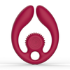 Snail Vibe SVibe GIZI Duo Burgundy - Dual Intimate Massager for Couples, Remote Control