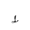Sono By Shots Easytoys Anal Series Curved Prostate Stimulator Juodas-Pilkas Ergonomic Design