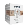 Sono By Shots Shots No.48 Adjustable Anatomical Support Ring with Ball Strap Juodas