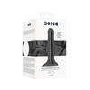 Sono By Shots Shots No.67 Dynamic Motion Silicone Anal Plug Juodas 12.7cm