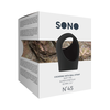 Sono By Shots Screaming O No.45 Adjustable Ring with Ball Strap, Juodas TPE