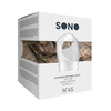 Sono By Shots Shots No.45 Silicone Support Ring with Dual Ball Strap Juodas