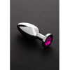 Steel By Shots EasyToys Stainless Steel Plug Large with Decorative Gemstone Base