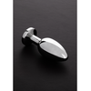 Steel By Shots EasyToys Stainless Steel Plug Large with Decorative Gemstone Base