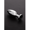 Steel By Shots Ouch! Stainless Steel Plug Large with Decorative Gemstone Base