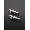 Steel By Shots Ouch! Heavy Duty Stainless Steel Clothespin-Style Nipple Clamps Sidabrinis