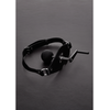Steel By Shots Shots Ouch! Adjustable Ball Gag with Leather Strap Juodas 8714273535757
