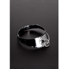 Steel By Shots Kiotos Chrome Steel Collar for Men with Locking Clasp 15/38cm