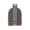 Touche By Shots Touche Bath Mitt Flax &amp; Hemp with Charcoal Dual-Sided Exfoliator