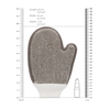 Touche By Shots Touche Bath Glove with Cuff - Exfoliating Flax Hemp &amp; Charcoal Care