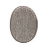 Touche By Shots Touche Oval Bath Pad Bamboo Charcoal &amp; Flax Universal Size