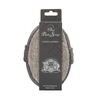 Touche By Shots Touche Oval Bath Sponge Flax &amp; Hemp Charcoal Double-Sided Scrubber