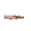 Touche By Shots Touche Square Face Pad with Charcoal &amp; Natural Hemp Fibers, Juodas