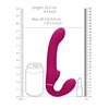 Vive By Shots VIVE VIVE047 Dual Motor Air Wave Strapless Intimate System, Violetinė