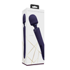 Vive By Shots VIVE Kiku Double-Ended Wand with Flapping Stimulator, Violetinė, Silicone