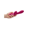 Vive By Shots Rocks-Off Kyra Pulse-Wave Dual-Ended Wand Rožinė 10-Function Silicone