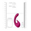 Vive By Shots VIVE Miki Pulse Wave Triple Motor Rožinė Intimate Device Silicone