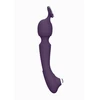 Vive By Shots VIVE Nami Pulse Wave Dual Motor Wand Violetinė Multi-Attachment Set
